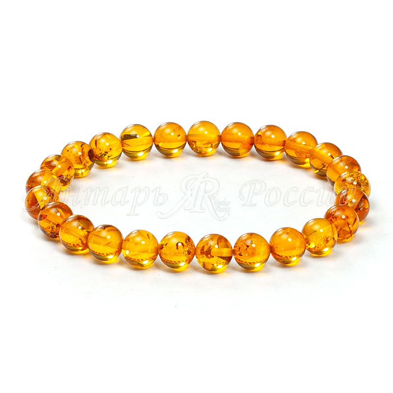Браслеты янтарные